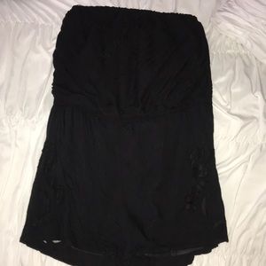 Black Sleeveless Romper